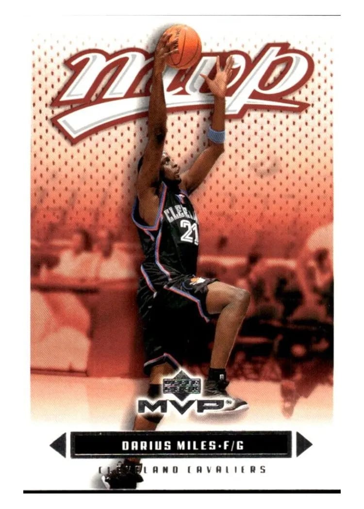 2003 Upper Deck MVP Darius Miles #20 card
