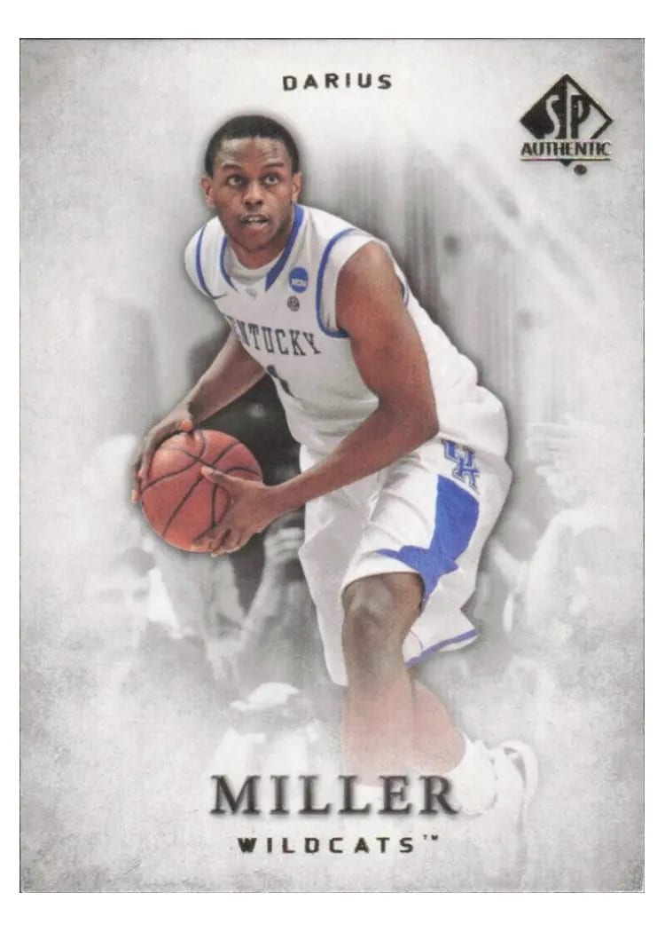 2012 SP Authentic Darius Miller #38 card