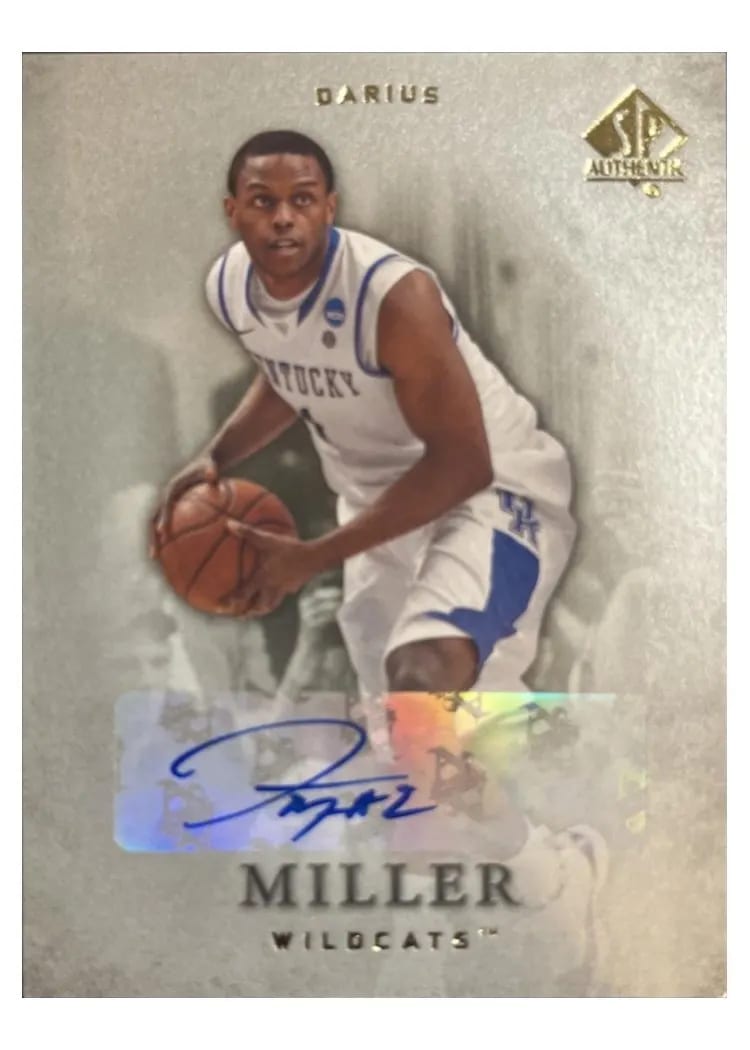 2012 SP Authentic Darius Miller #38 card