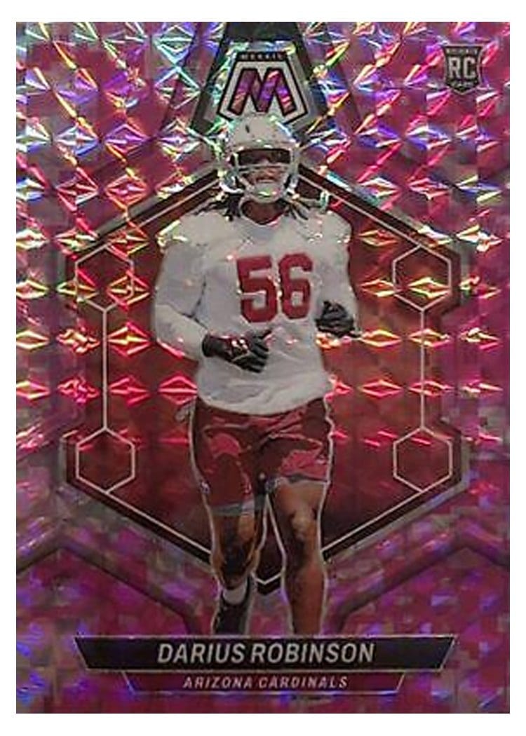 2024 Panini Mosaic Base Set Darius Robinson #327 card