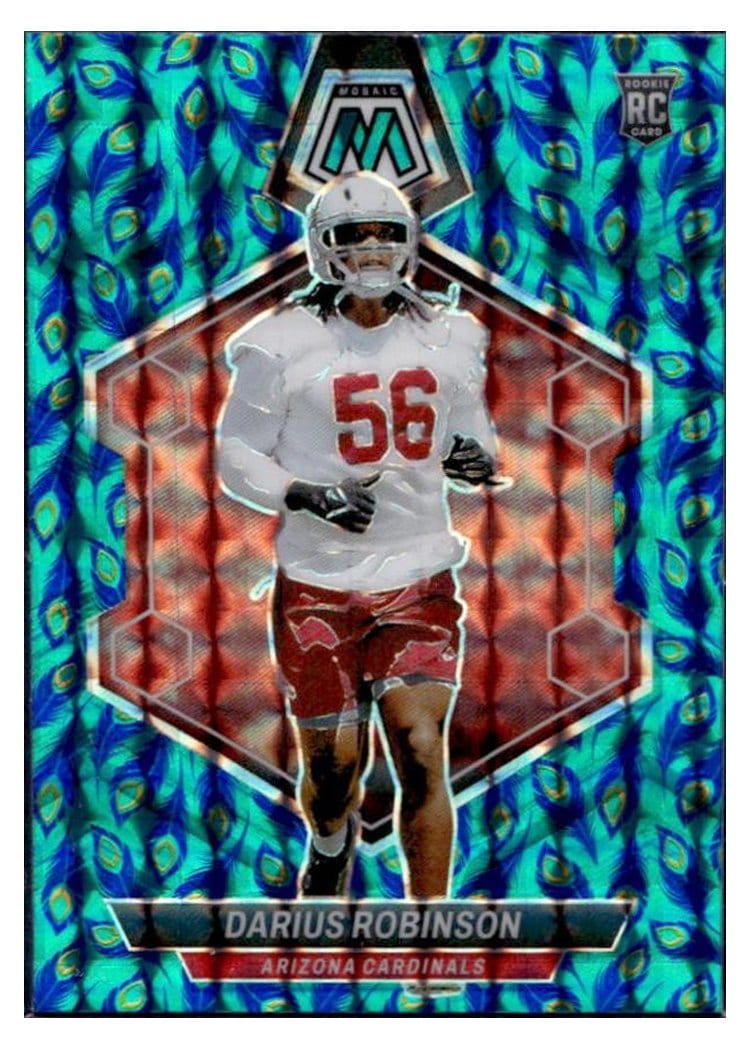 2024 Panini Mosaic Base Set Darius Robinson #327 card