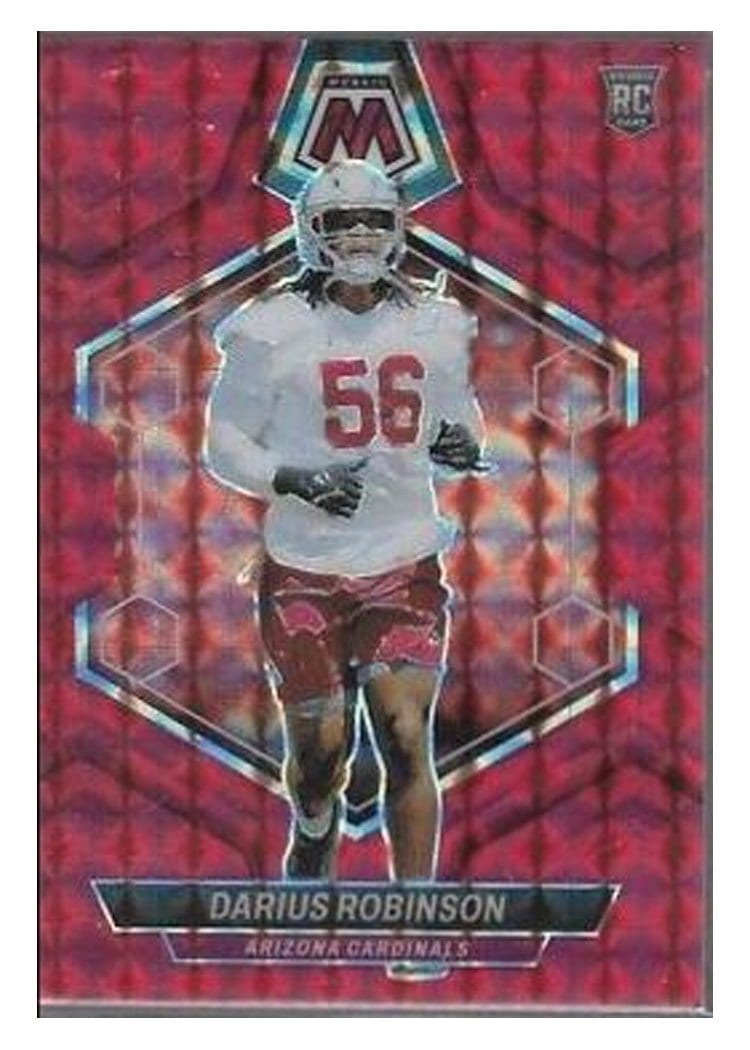 2024 Panini Mosaic Base Set Darius Robinson #327 card
