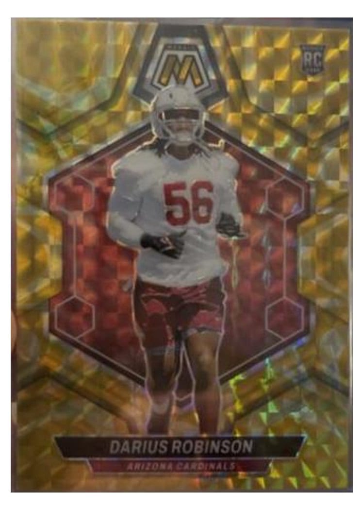 2024 Panini Mosaic Base Set Darius Robinson #327 card