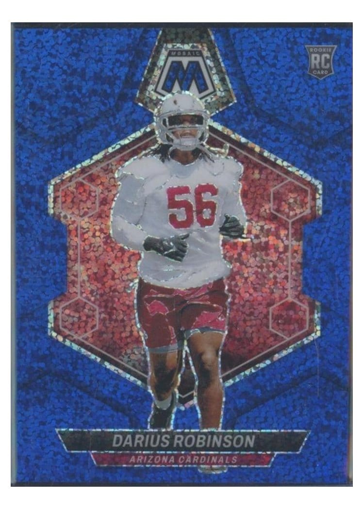 2024 Panini Mosaic Base Set Darius Robinson #327 card