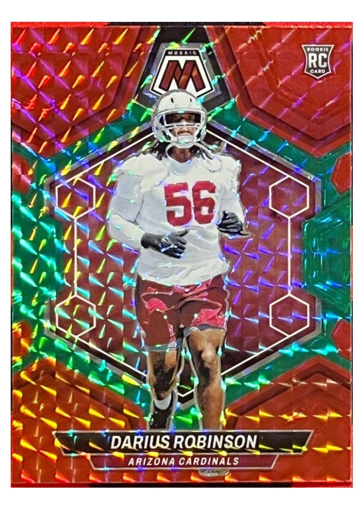 2024 Panini Mosaic Base Set Darius Robinson #327 card