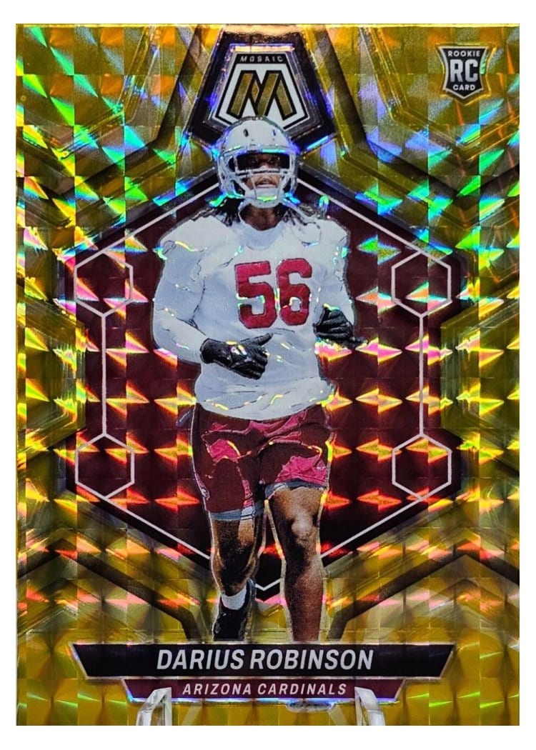 2024 Panini Mosaic Base Set Darius Robinson #327 card
