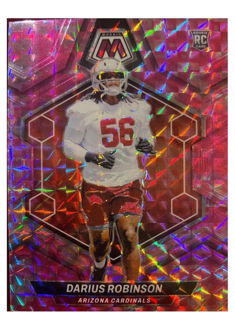 2024 Panini Mosaic Base Set Darius Robinson #327 card