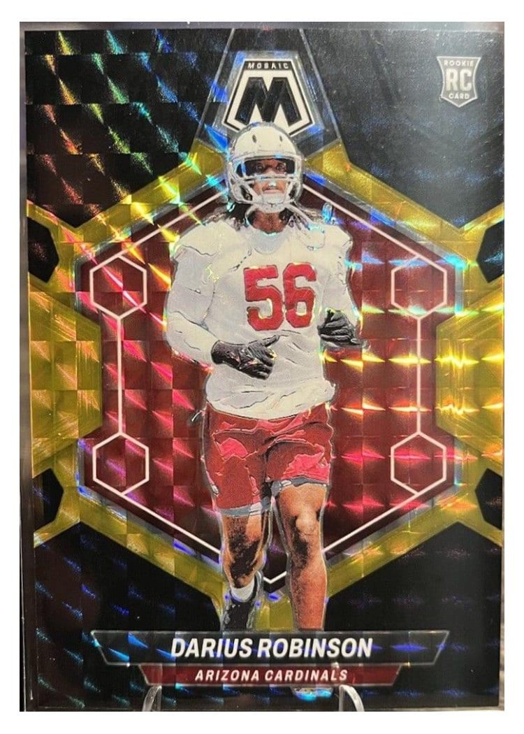 2024 Panini Mosaic Base Set Darius Robinson #327 card