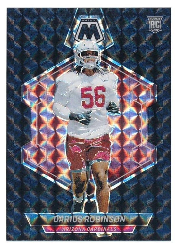 2024 Panini Mosaic Base Set Darius Robinson #327 card