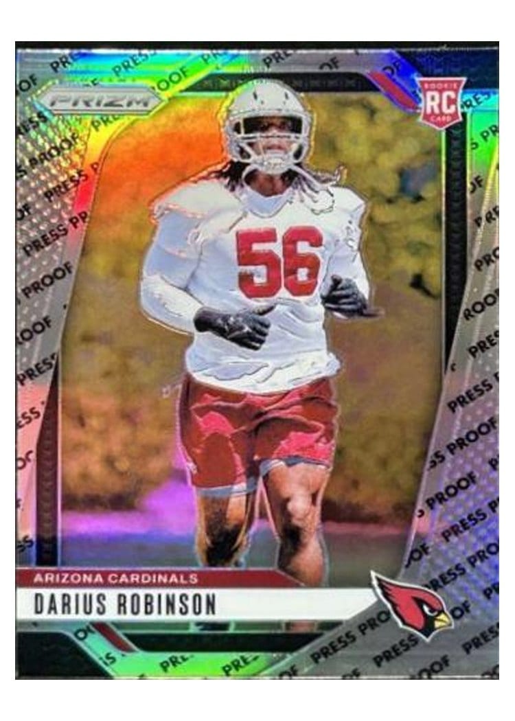 2024 Panini Prizm Base Set Darius Robinson #325 card
