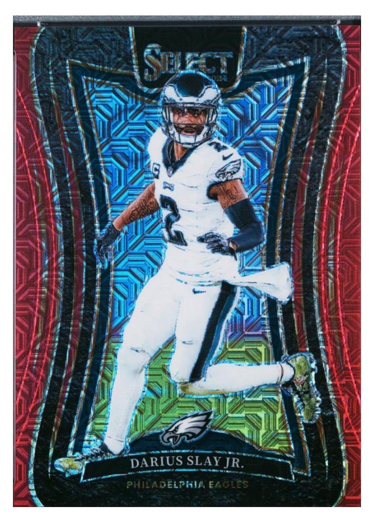 2024 Panini Select Base Set Darius Slay Jr. Red Prizm #324 card