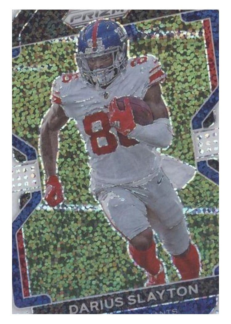 2021 Panini Prizm Base Set Darius Slayton White Sparkle Prizm #228 card