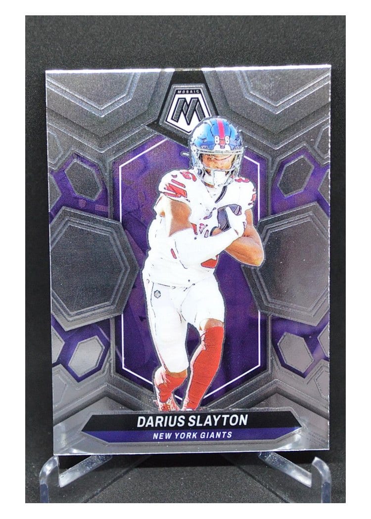 2024 Panini Mosaic Base Set Darius Slayton #165 card