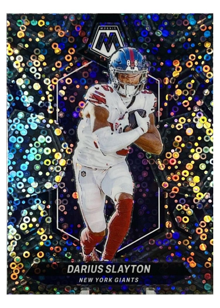 2024 Panini Mosaic Base Set Darius Slayton #165 card