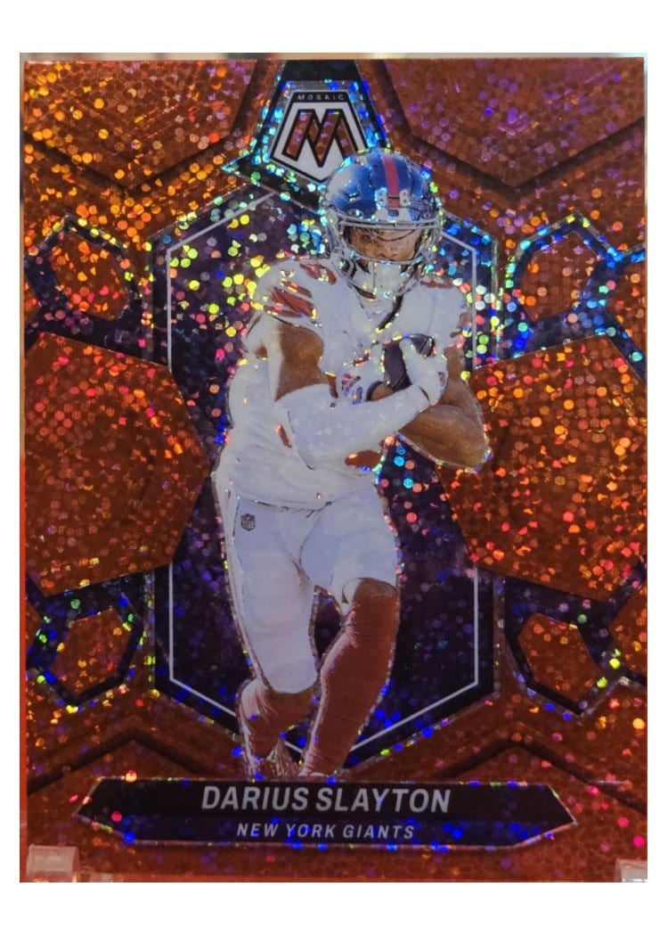 2024 Panini Mosaic Base Set Darius Slayton #165 card