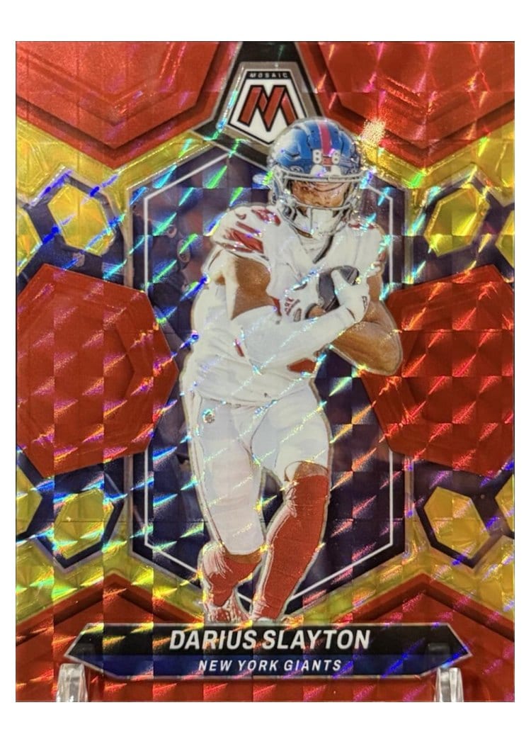 2024 Panini Mosaic Base Set Darius Slayton #165 card