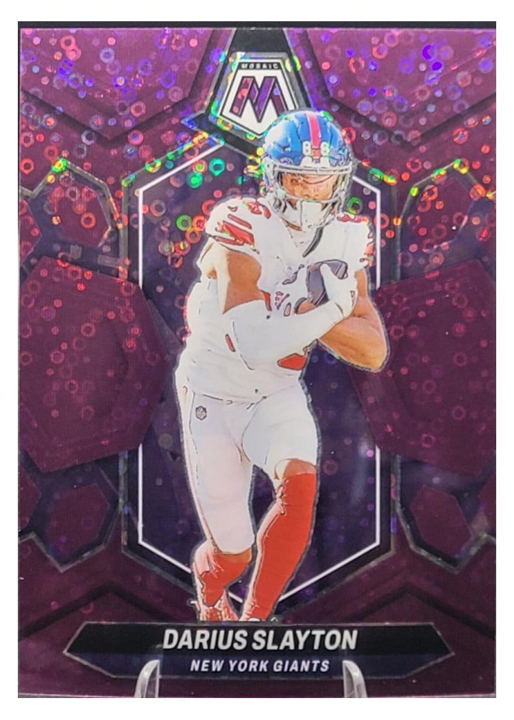 2024 Panini Mosaic Base Set Darius Slayton #165 card