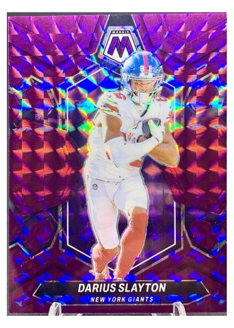 2024 Panini Mosaic Base Set Darius Slayton #165 card