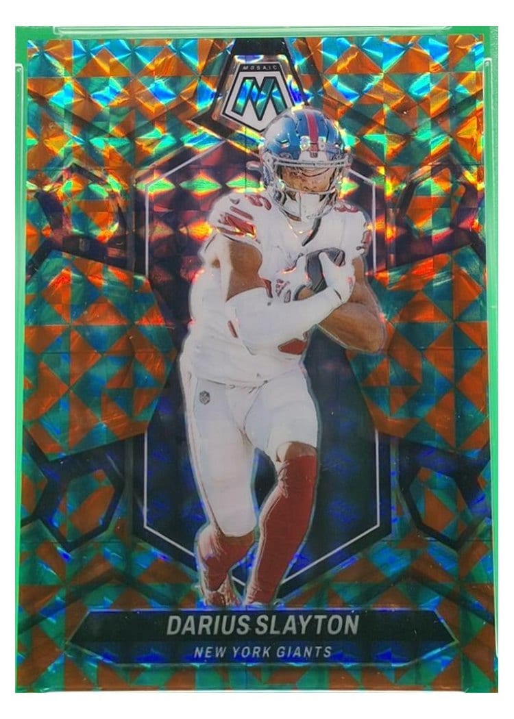 2024 Panini Mosaic Base Set Darius Slayton #165 card