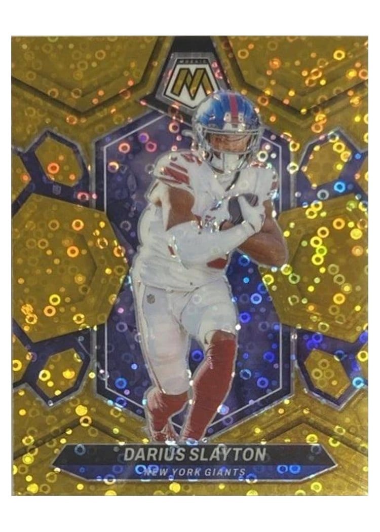 2024 Panini Mosaic Base Set Darius Slayton #165 card