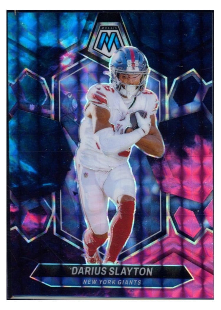 2024 Panini Mosaic Base Set Darius Slayton #165 card
