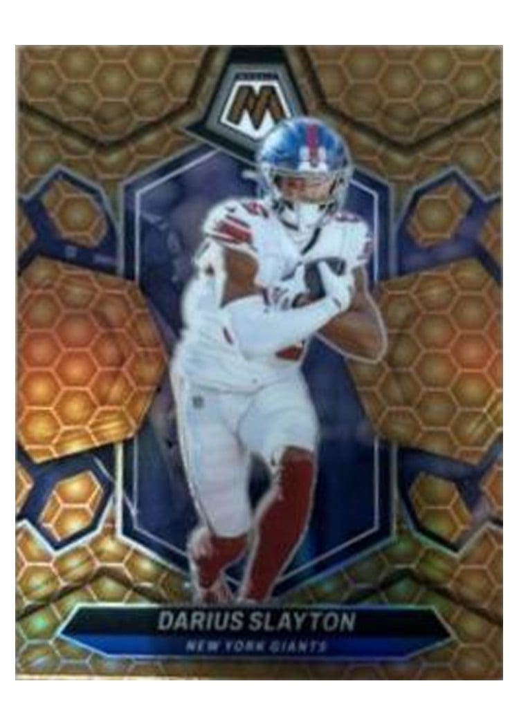 2024 Panini Mosaic Base Set Darius Slayton #165 card