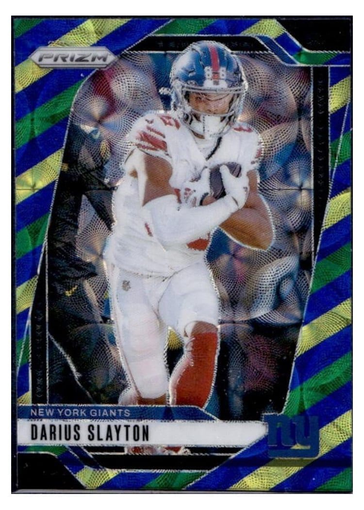 2024 Panini Prizm Base Set Darius Slayton #214 card