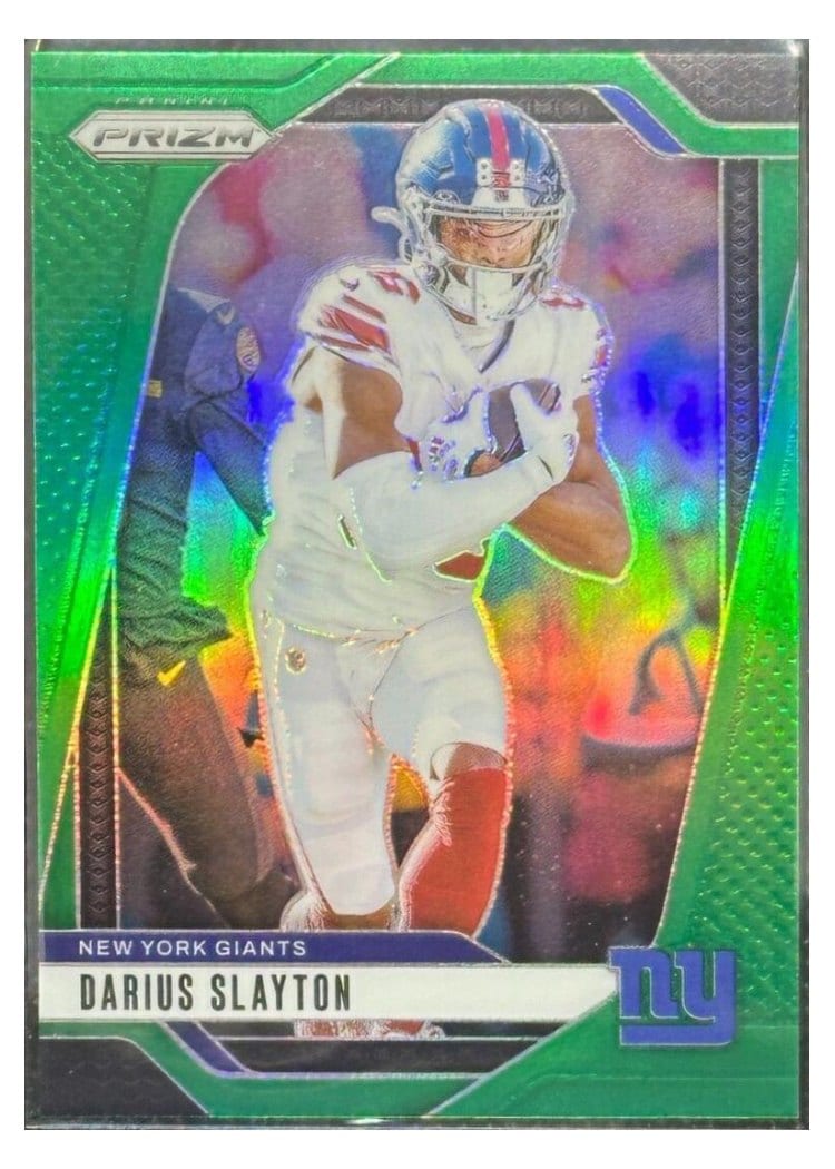 2024 Panini Prizm Base Set Darius Slayton #214 card