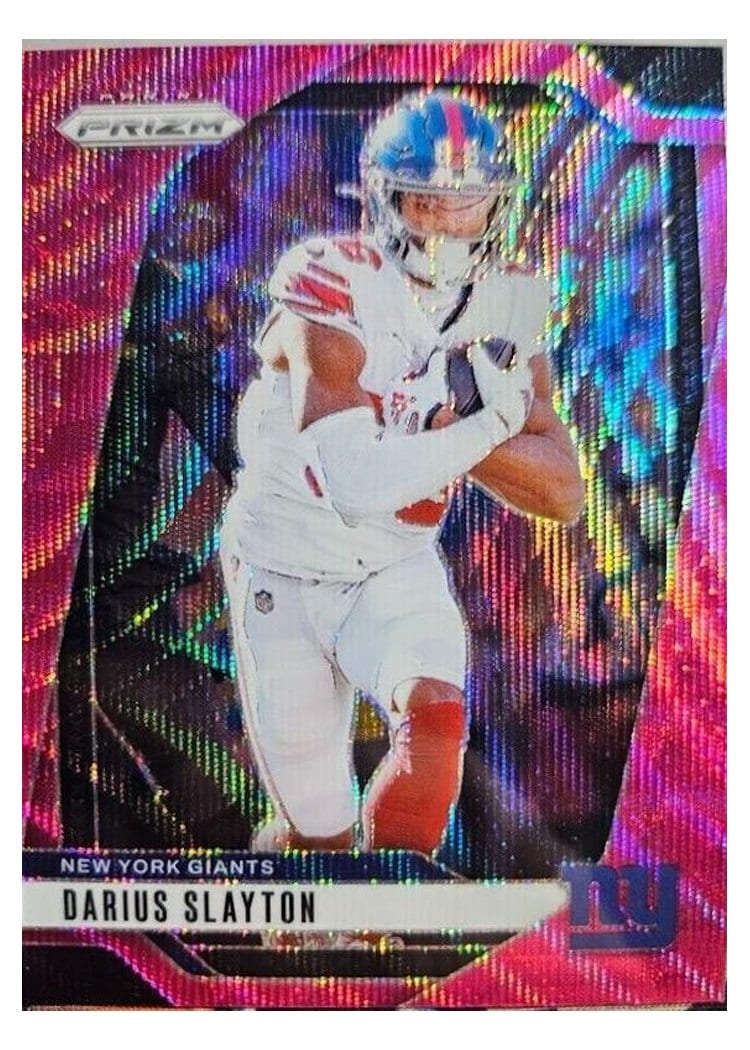 2024 Panini Prizm Base Set Darius Slayton #214 card