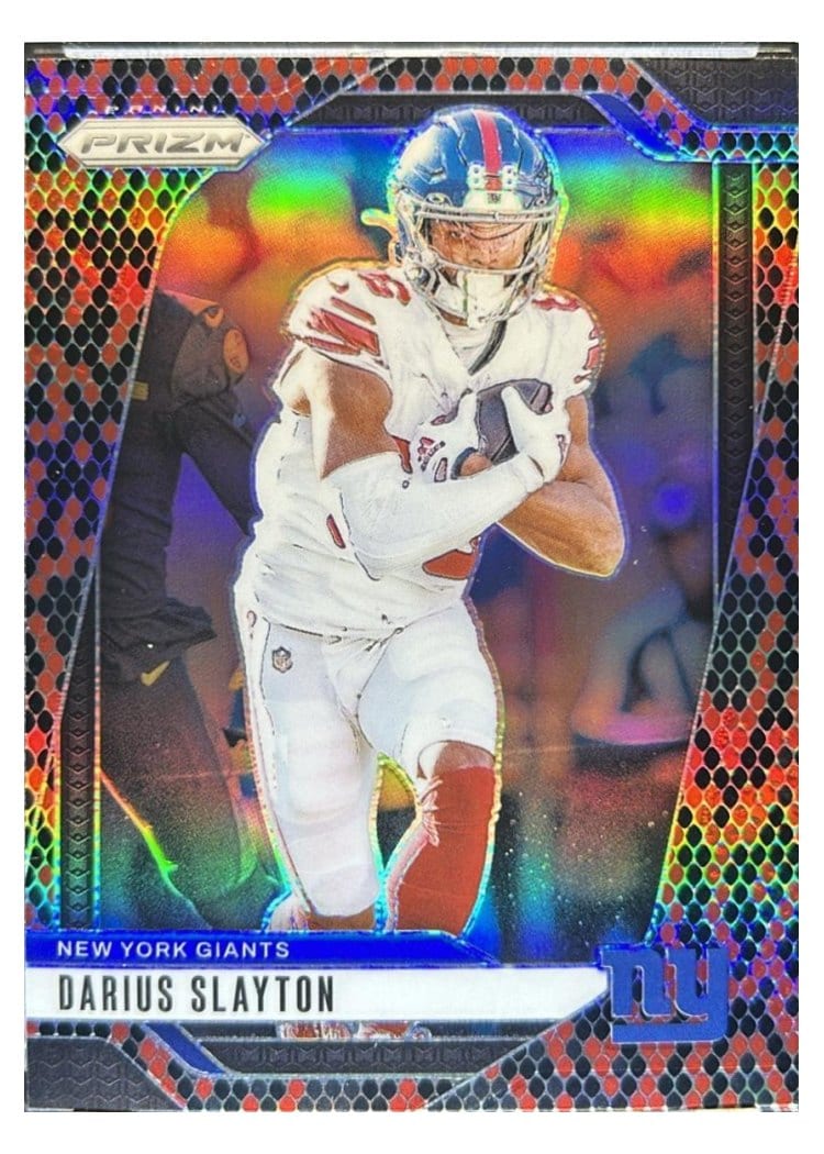 2024 Panini Prizm Base Set Darius Slayton #214 card