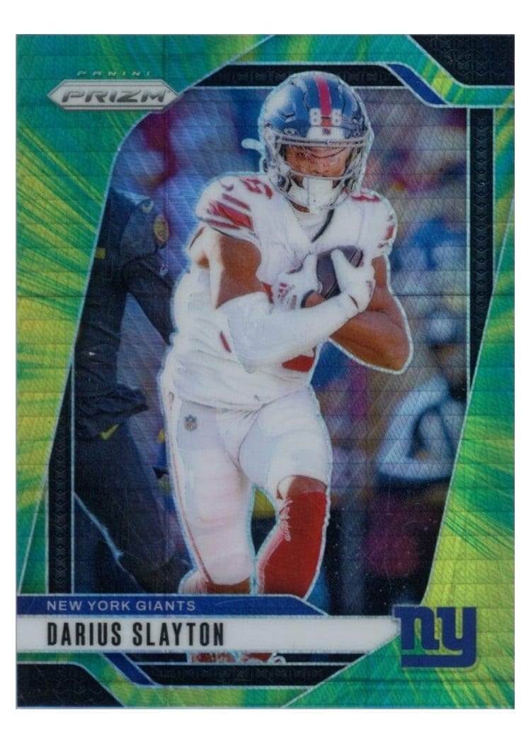2024 Panini Prizm Base Set Darius Slayton #214 card