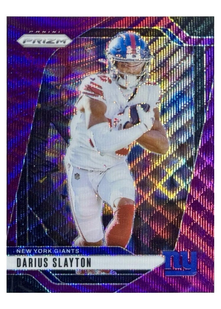 2024 Panini Prizm Base Set Darius Slayton #214 card