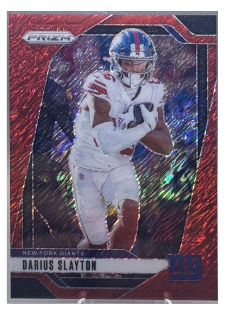 2024 Panini Prizm Base Set Darius Slayton #214 card
