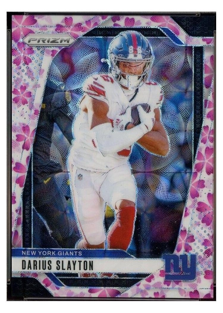 2024 Panini Prizm Base Set Darius Slayton #214 card