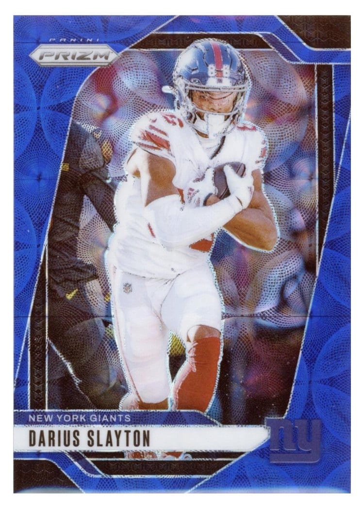 2024 Panini Prizm Base Set Darius Slayton Choice Blue #214 card