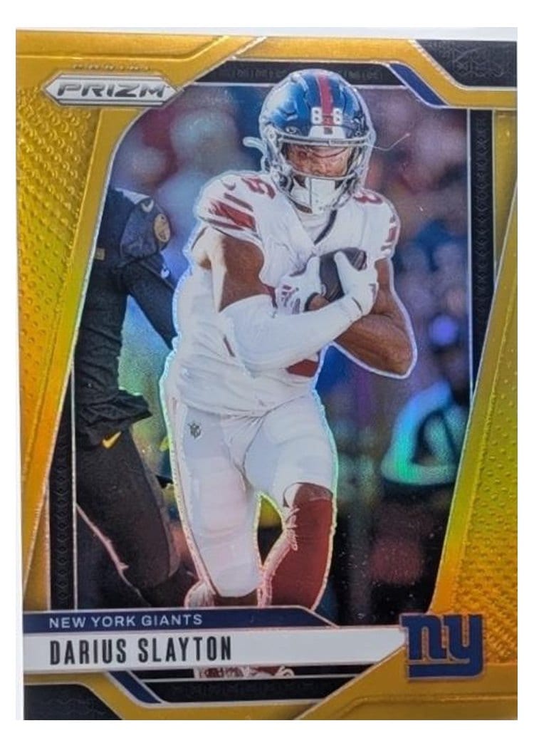 2024 Panini Prizm Base Set Darius Slayton #214 card