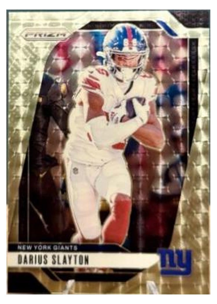 2024 Panini Prizm Base Set Darius Slayton #214 card