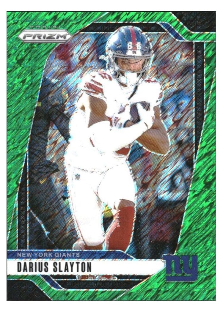 2024 Panini Prizm Base Set Darius Slayton #214 card