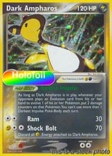 Dark Ampharos Team Rocket Returns card