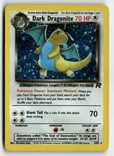 Dark Dragonite Team Rocket card