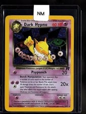 Dark Hypno Team Rocket card