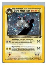 Dark Magneton Team Rocket card
