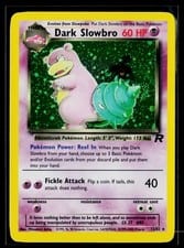 Dark Slowbro Team Rocket card