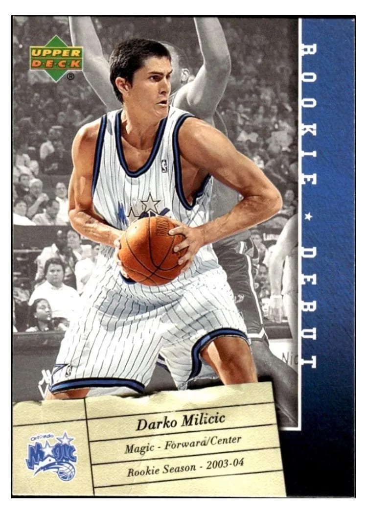 2006 Upper Deck Rookie Debut Darko Milicic #70 card