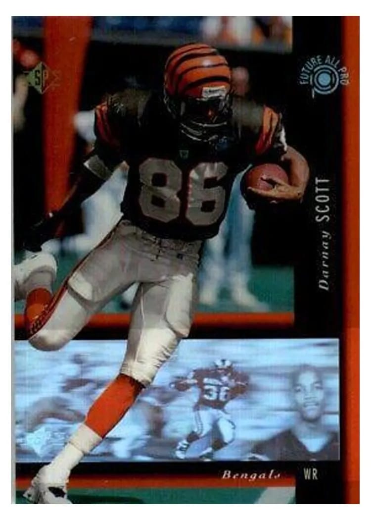 1994 SP All Pro Holoviews Darnay Scott #PB7 card