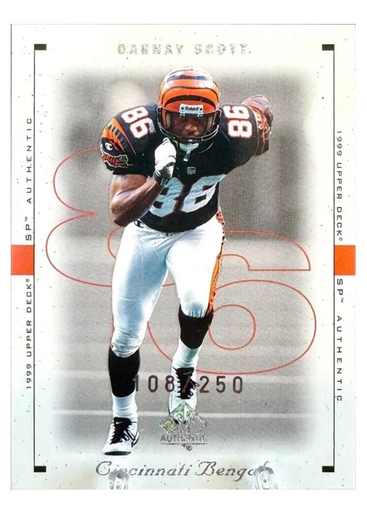 1999 SP Authentic Darnay Scott Excitement #18 card