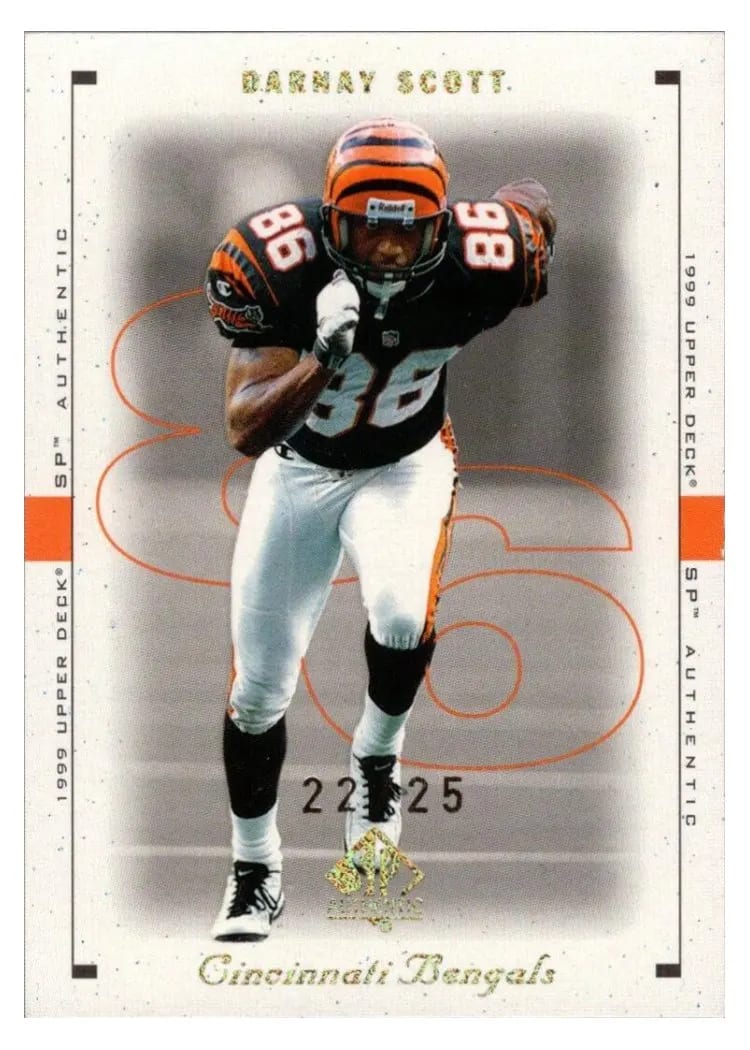 1999 SP Authentic Darnay Scott #18 card