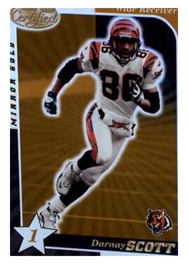 2000 Leaf Certified Darnay Scott #30 card