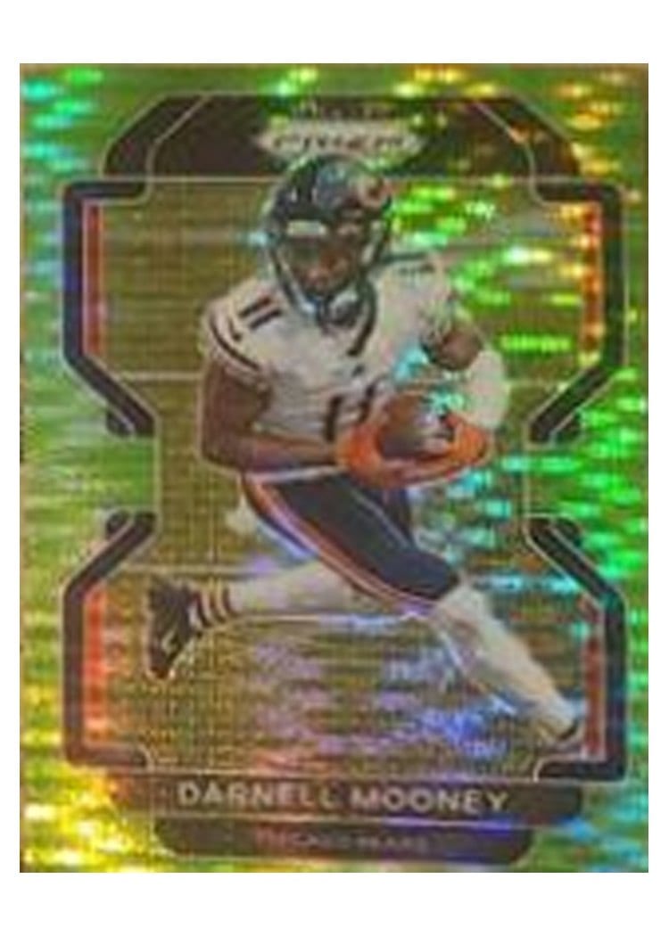 2021 Panini Prizm Base Set Darnell Mooney Green Shimmer #157 card