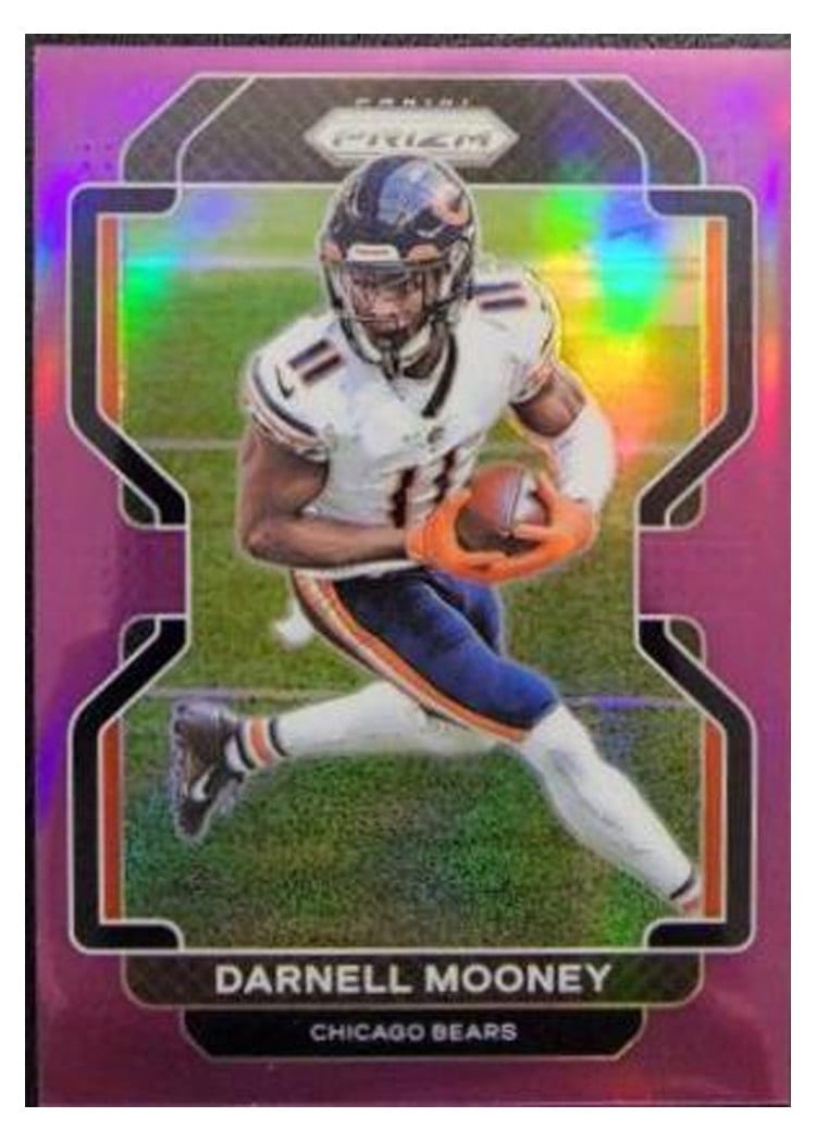 2021 Panini Prizm Base Set Darnell Mooney #157 card